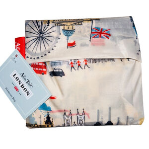 London-Themed Foldaway Tote Bag – Designed by Alice‎ Tate Eco-Friendly Compact
